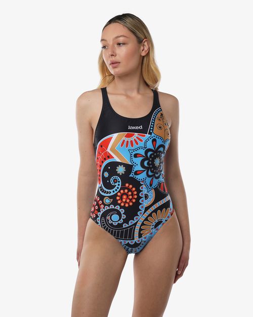 JAKED, CODE X Full-Coverage One-Piece (Womans)