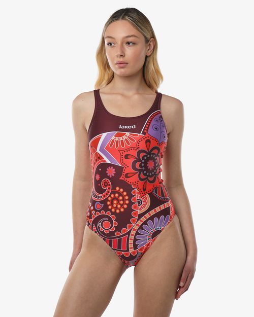 JAKED, CODE X Full-Coverage One-Piece (Womans)